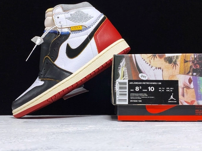 1st Kicks Retro OG Jordan Union 1 Air x High BV1300-106 0702